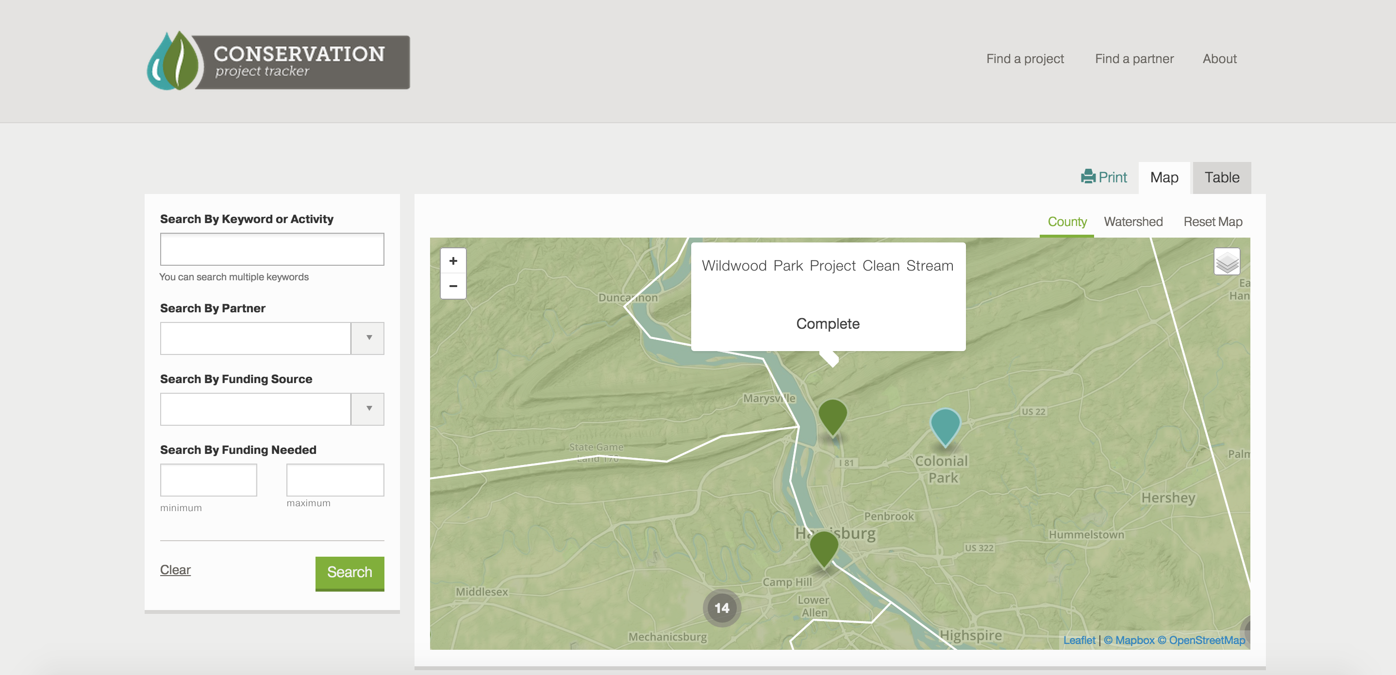 Conservation Tracker