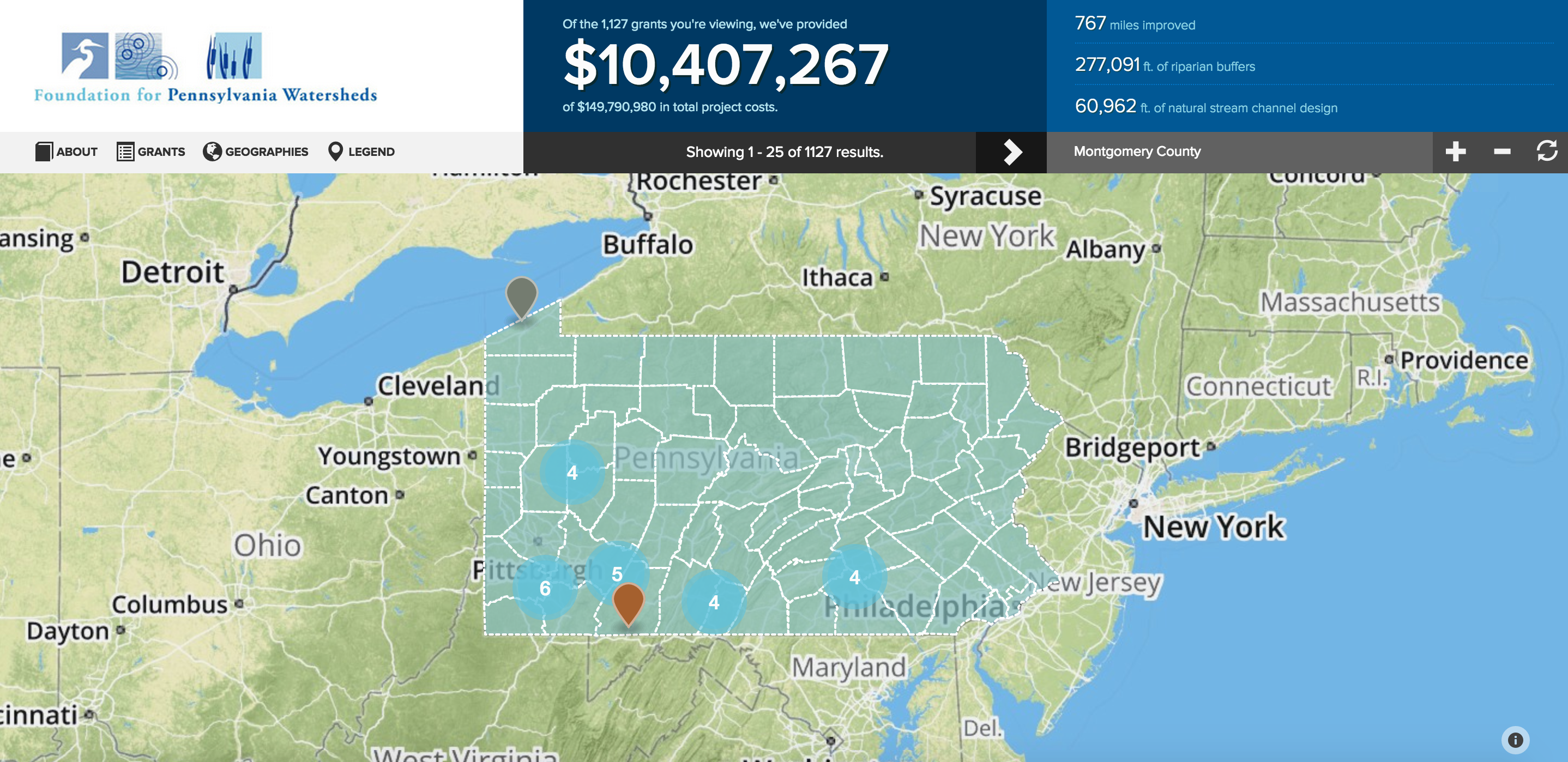 Foundation For Pennsylvania Watersheds Grants